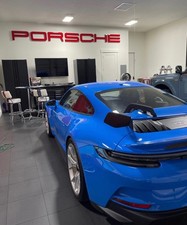 Porsche Schriftzug Wanddeko 3D