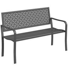 Gartenbank 2-Sitzer Metall