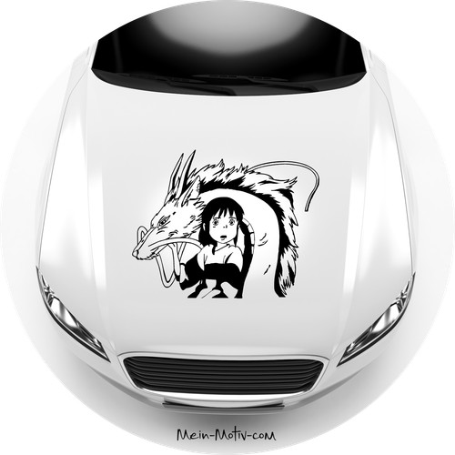 Autoaufkleber chihiros reise - autoaufkleber,