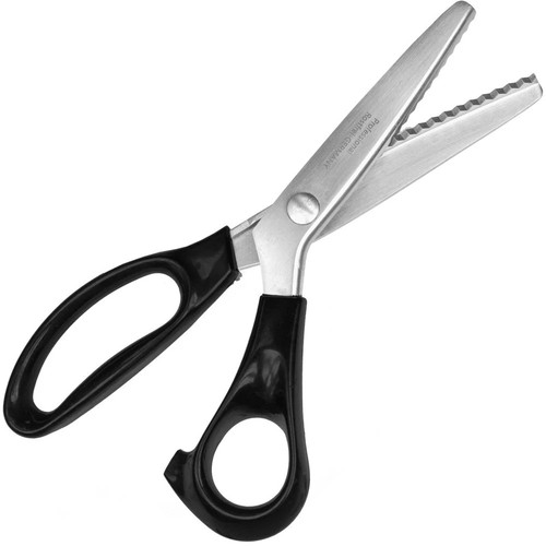 Professionelle zackenschere - professionelle,