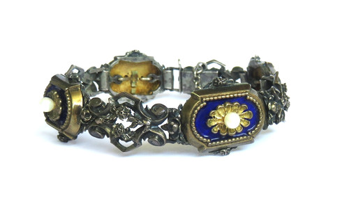 Jugendstil 835 silber trachten - jugendstil,