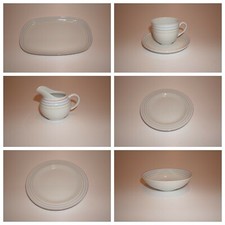 Arzberg - 1382 - Harmony Rainbow Streifen Speiseteller Suppenteller Kuchenteller