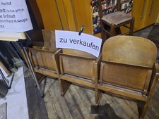 kino stuhl Kinosessel Holz Preis pro Sitz Von 1936 Aus Wehrmacht s Kino