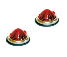 2 X MONARK SCHLUSSLEUCHTE RÜCK - LEUCHTE RETRO FÜR OLDTIMER TRAKTOR SCHLEPPER