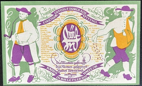 Mark bielefeld 1920 - bielefeld,