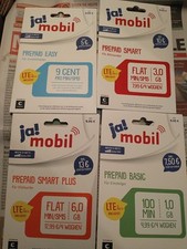 4 Ja Mobil Prepaid-Karten