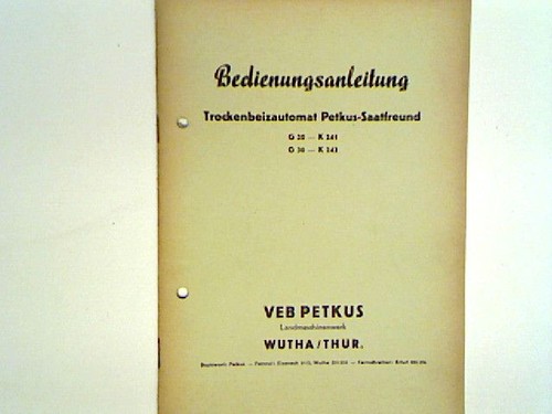 Bedienungsanleitung