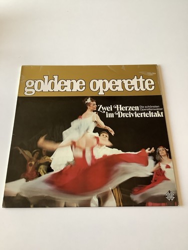 Vinyl goldene operette - lp,