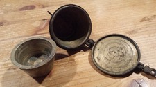 Antike bechergewichte messing - bechergewichte,
