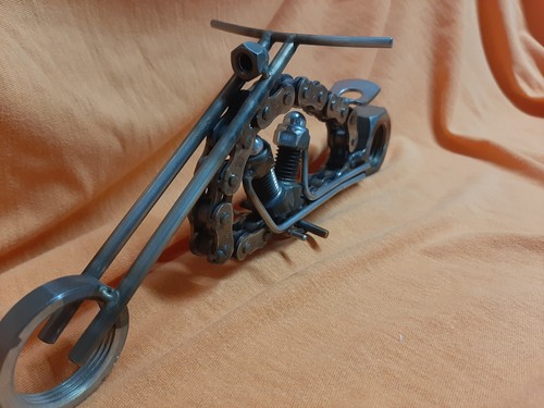 Motorrad chopper aus - motorrad, metall