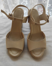 Damenschuh Wedges Keilsandale Sandalette cremefarben Jenny Fairy Gr. 37