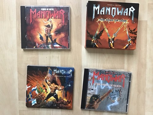 Manowar 4xcd sammlung - manowar,