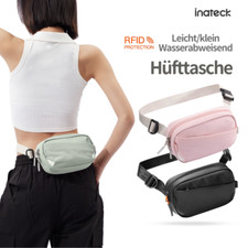 Inateck Sling Bag Bauchtasche Gürteltasche Damen Herren RFID Schutz Brusttasche