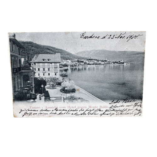 Postkarte fasano italien - postkarte,