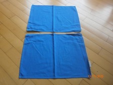 2 Tischsets blau 55% Leinen