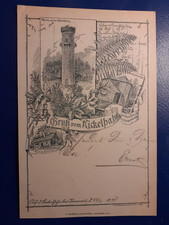 Vorläufer aber erst 1899 - ak,