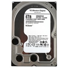 6TB WD60EFAX Western Digital RED NAS interne Festplatte SATA3 3" recertified