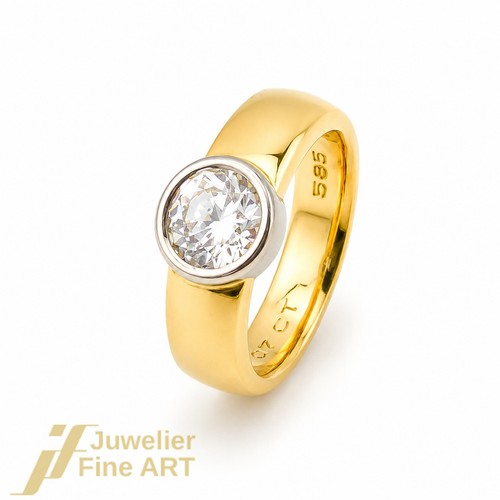 Ring mit diamant - mit,