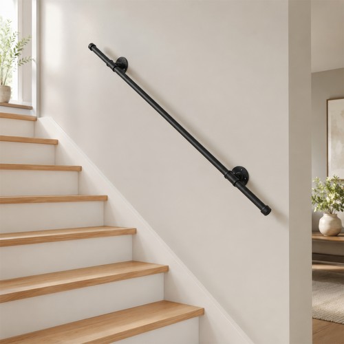 100cm metall handlauf - metall,