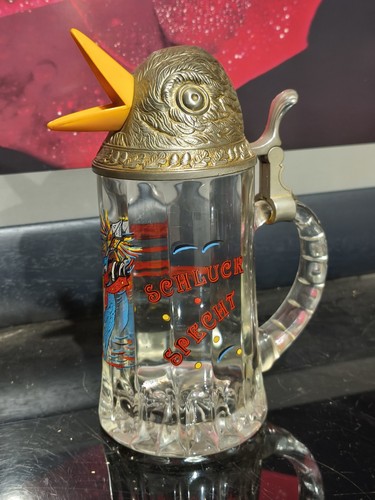 Schluckspecht bierkrug - schluckspecht,
