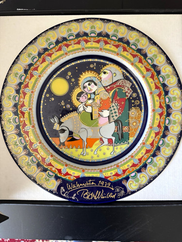 Rosenthal weihnachtsteller - rosenthal,
