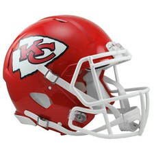 NFL Kansas City Chiefs Football Authentic Full Size Speed Helm Footballhelm