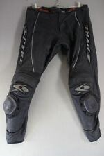 SPYKE LEDER BIKER HOSE MIT CE ARMOUR & KNIESCHIEBERN: TAILLE 38"/I. Bein 32 Zoll