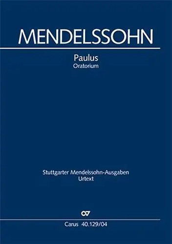 Paulus klavierauszug - paulus, op.36,