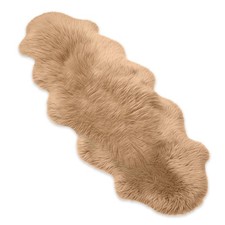 Schaffell 180cm Premium Fell Echtes Lammfell Teppich Naturfell Sheepskin Läufer