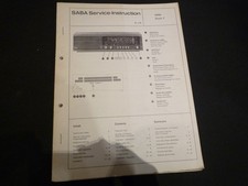 Original Service Manual Saba