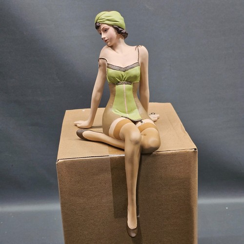 Pinup girl badefrau deko - ,