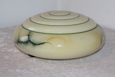 Flache marmorierte antike