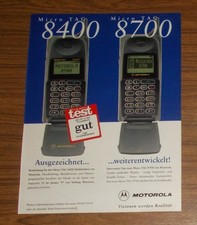 Seltene Werbung Motorola Micro