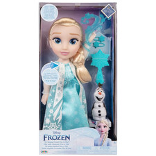 Disney Frozen Elsa & Olaf Puppe mit Sound – My Singing Friend – 38 cm – Jakks