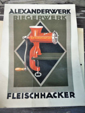 Fleischhacker alexanderwerk - !!,