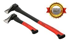 Spaltaxt Spalthammer mit Keil | Fiberglas Stiel, Universal Spaltbeil Holzspalter