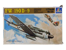 Italeri No. 128 Focke-Wulf FW 190D-9 Abfangjäger Plastik Modellbausatz 1:72