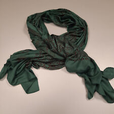 RAMNAM Halstuch Stola Kopftuch Benares Lunghi Dhoti Pareo    Grün ca. 90 x 190cm