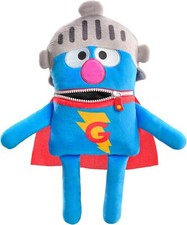Schmidt Spiele 42557 Sorgenfresser, Grobi aus der Sesamstrasse Plüsch-Figur 30cm