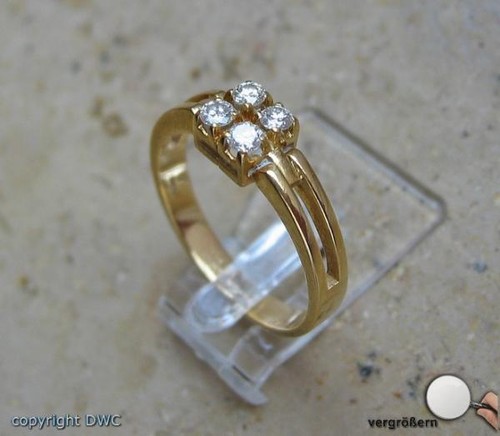 Ring mit brillanten brillant - ring,