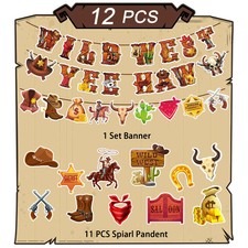 Cowboy Partydeko Western