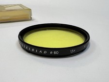 Hasselblad B60 Yellow Filter 60mm 1,5x Y -0,5 gelb Distagon mit Etui