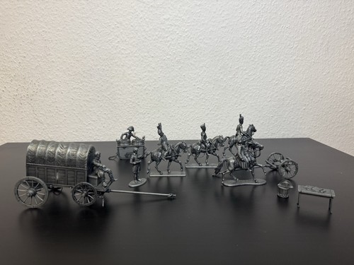 Napoleonic era pewter figures - napoleonic,