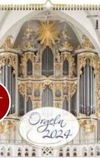 Orgeln 2024 | Kalender (ohne CD)  - Spiralbindung | 12 S. | Deutsch - Benno Verl
