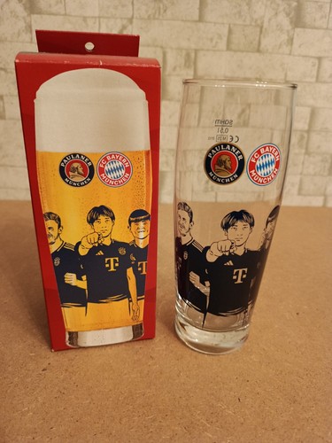 Paulaner bayern bierglas - paulaner, fc