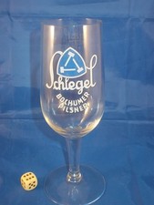 Altes Bierglas SCHLEGEL Brauerei Bochum 0,25L. Pilsener Ruhrgebiet Vorkrieg rar