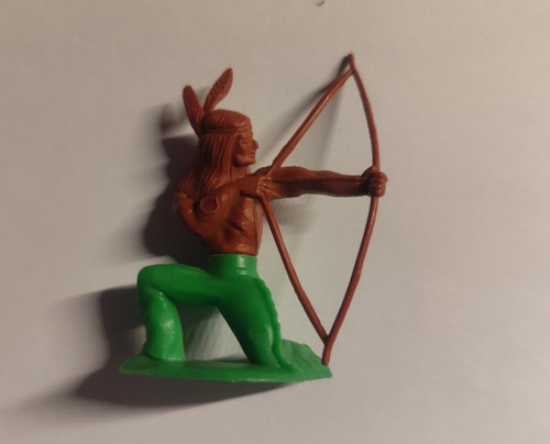 Indianer figur knieend - figur,