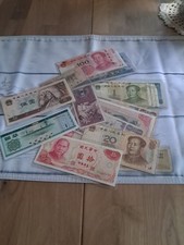 Banknoten China mit Wasserzeichen