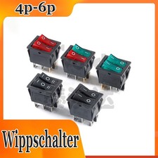 Wippschalter 2 Fach Doppel