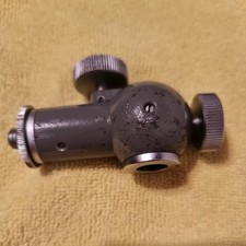 Azimuth Klemme für Asiola von Carl Zeiss Jena in gutem funktionsfähigem Zustand 